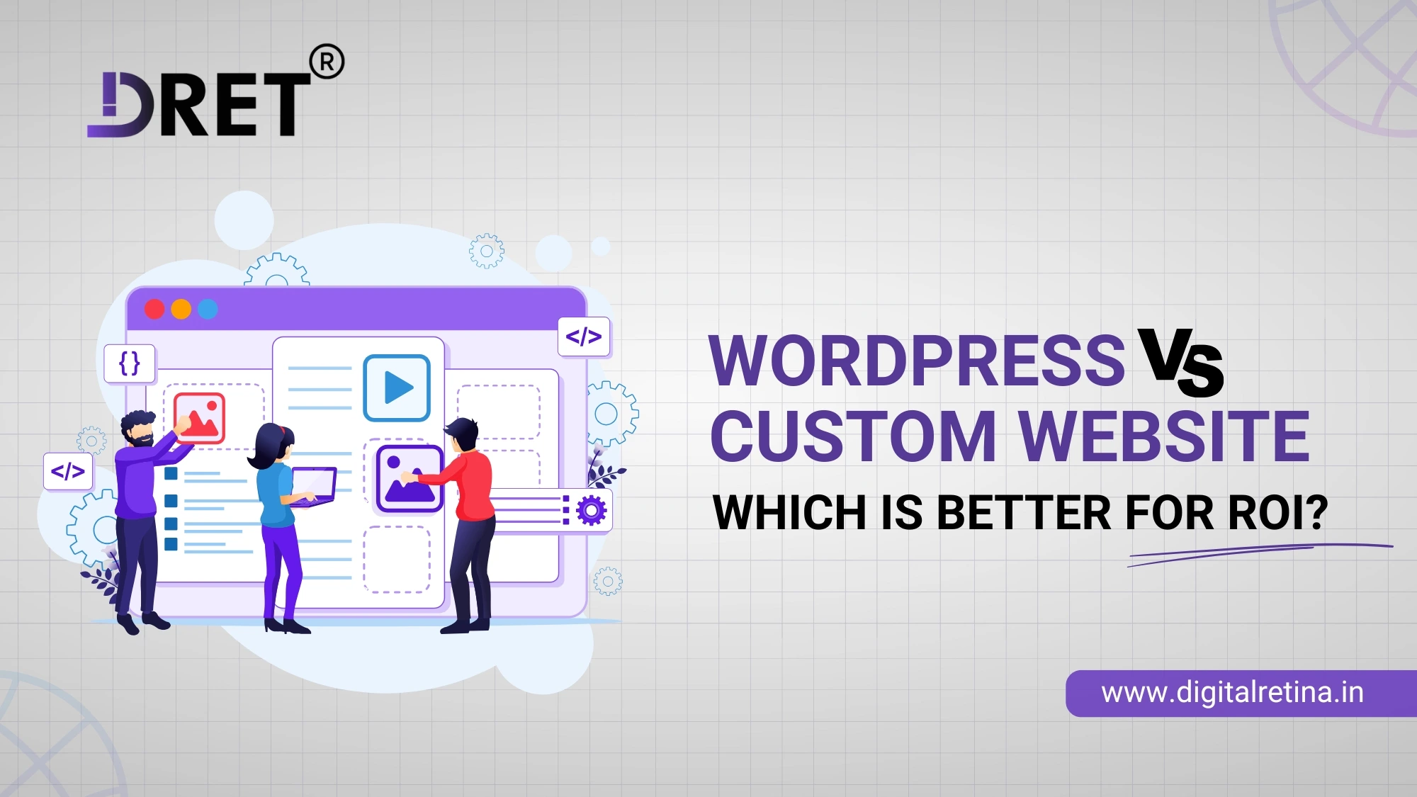 WordPress vs Custom Website – Which is Better for ROI?