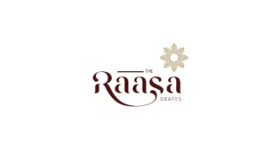 Raasa logo with elegant font and a decorative star symbol.