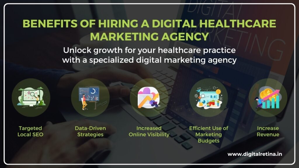 Showing the benefits of hiring a digital healthcare marketing agency